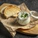 Tzatziki with douple rusk bread