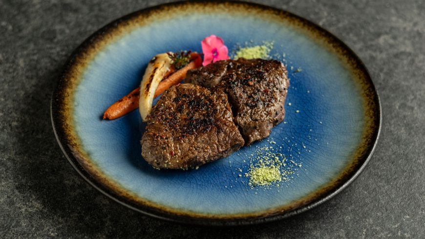 Beef tenderloin steak