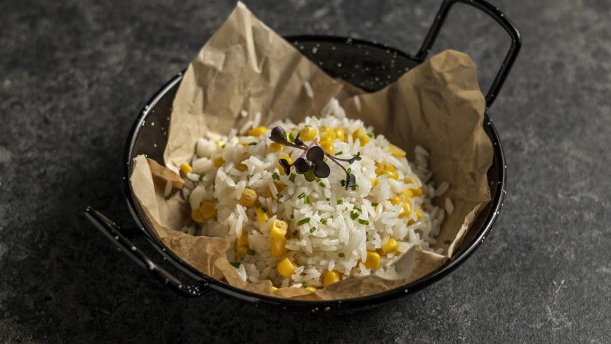 Rice with corn